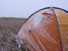 Kyle Pickering and Bobby McDowell walking across Canada